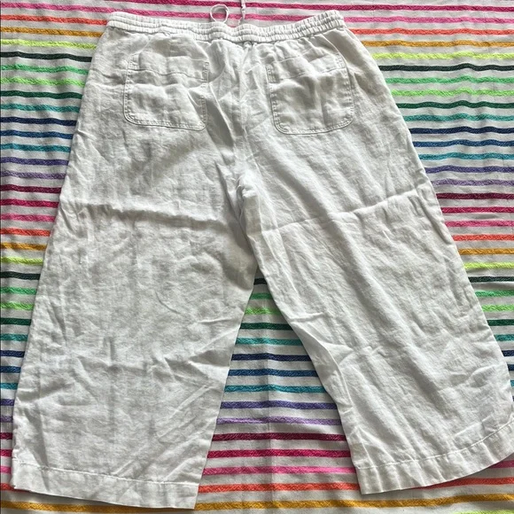 Talbots linen White Pants - Picture 6 of 14
